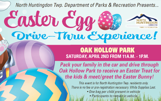 easter egg drive through