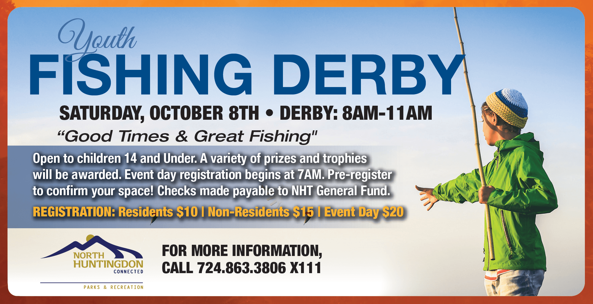 Fishing Derby 2022 Flyer
