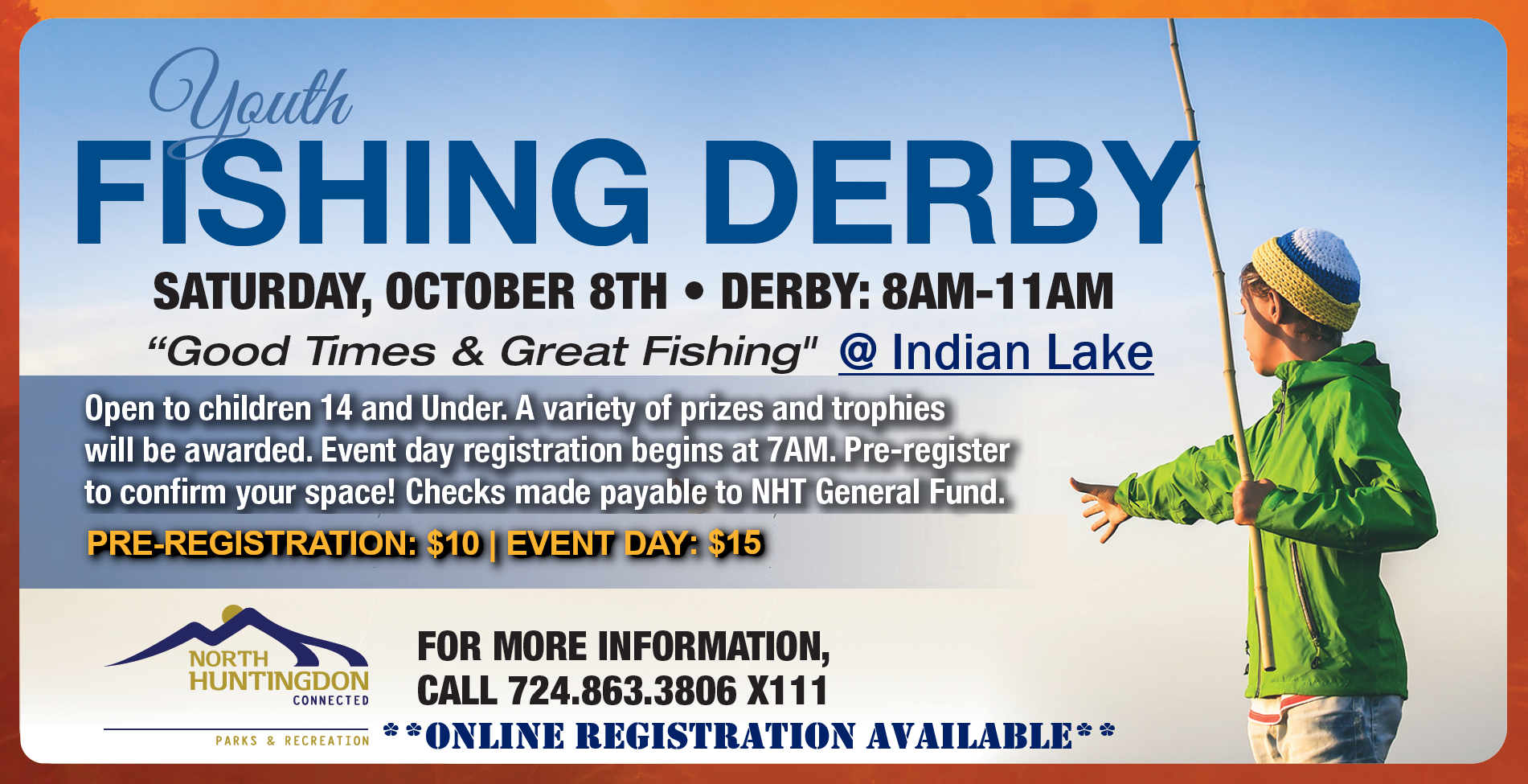 Fishing Derby 2022 Flyer