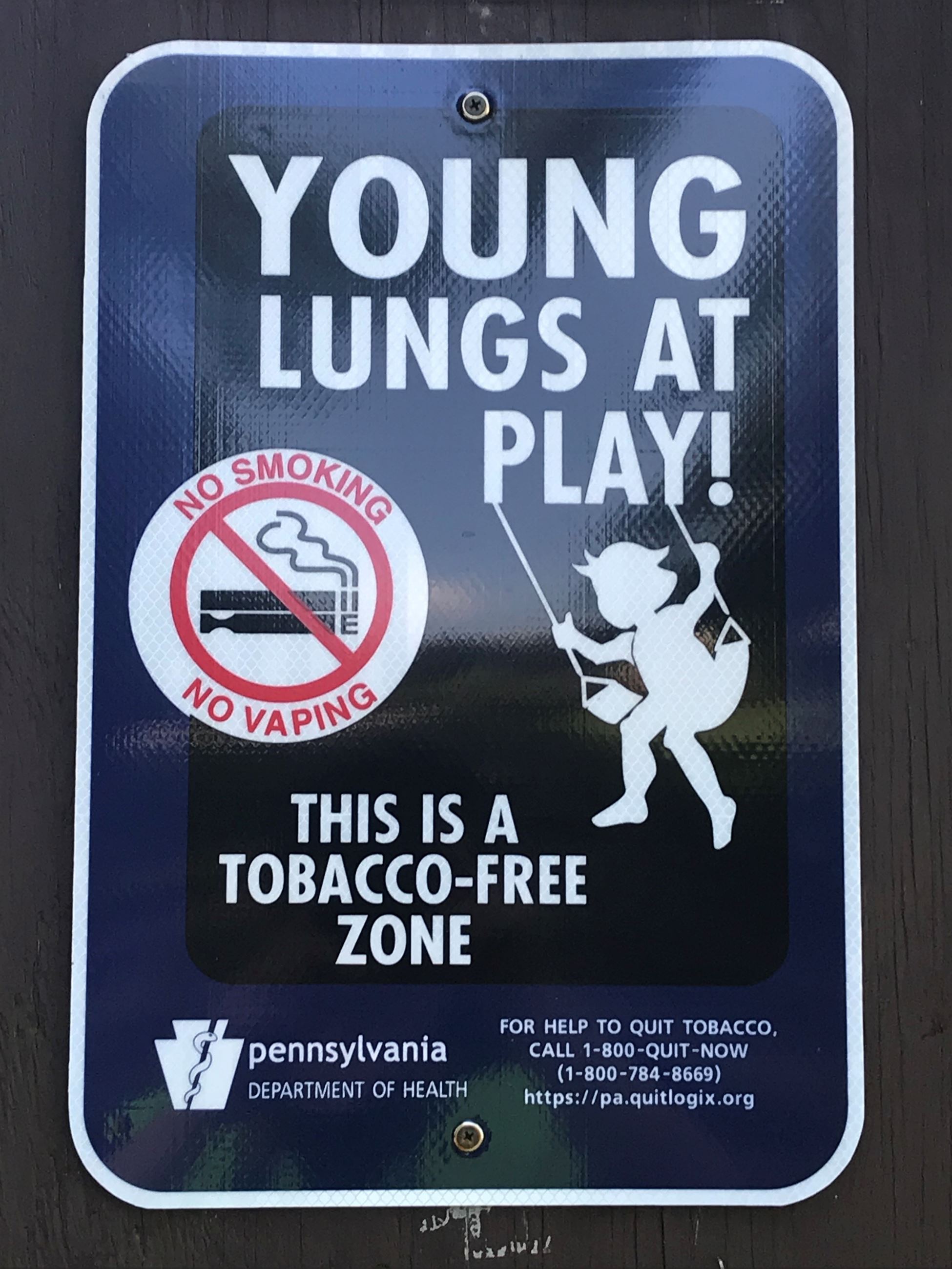 Young Lungs at Play Sign