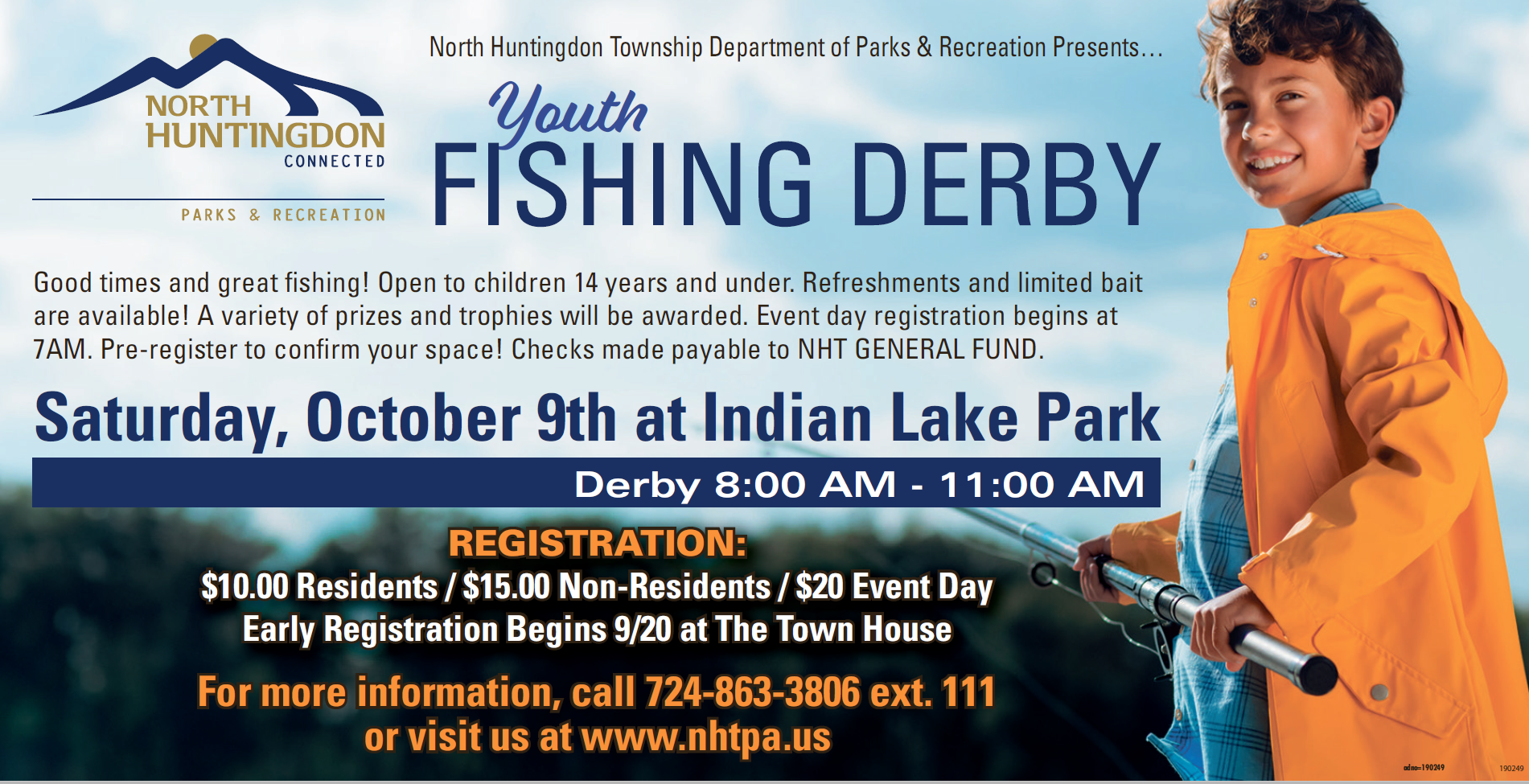 FISHING DERBY 2021 FLYER