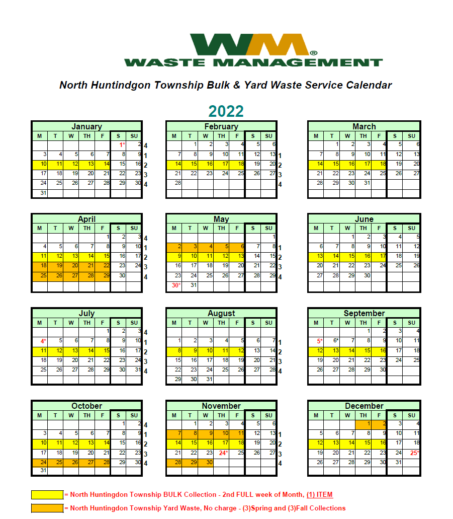 Yard Waste and Bulk Collection